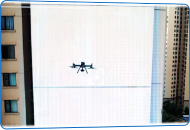 無人機外墻空鼓檢測